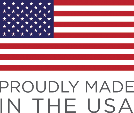 Proudly made in the USA logo