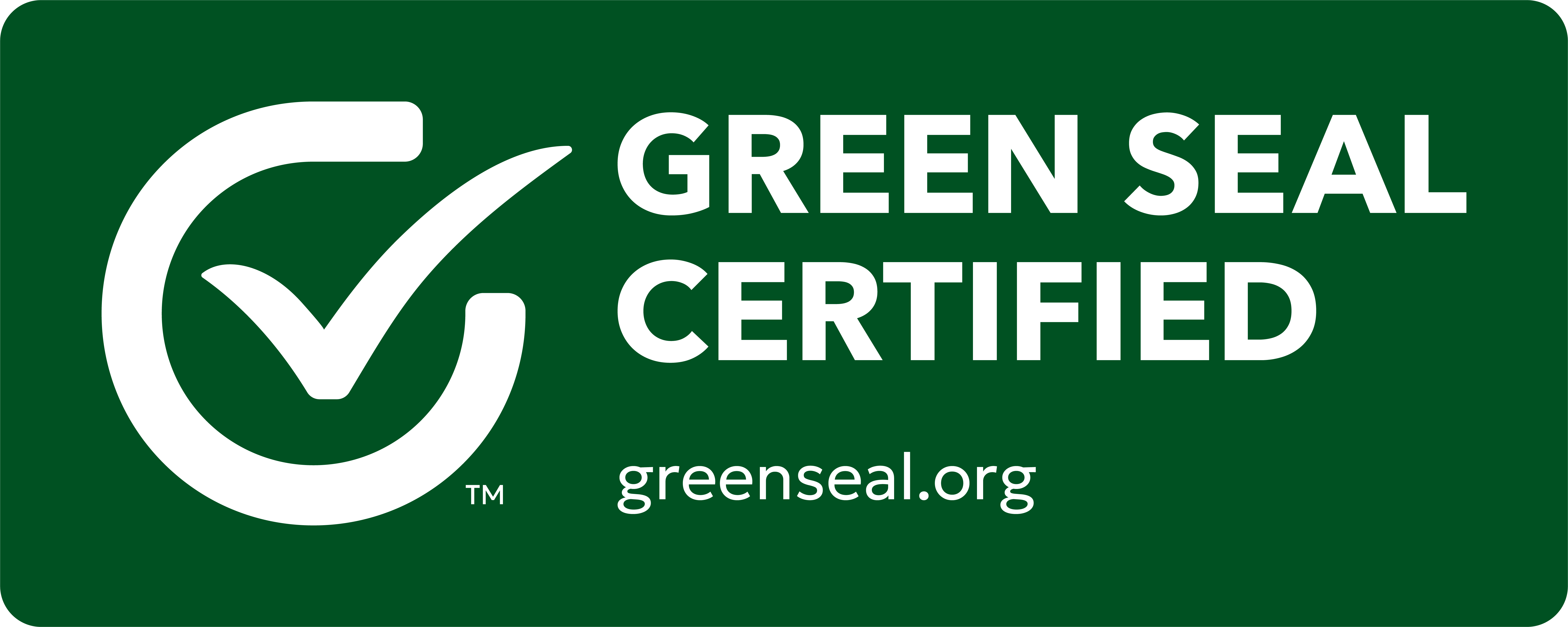 Green Seal Certified badge