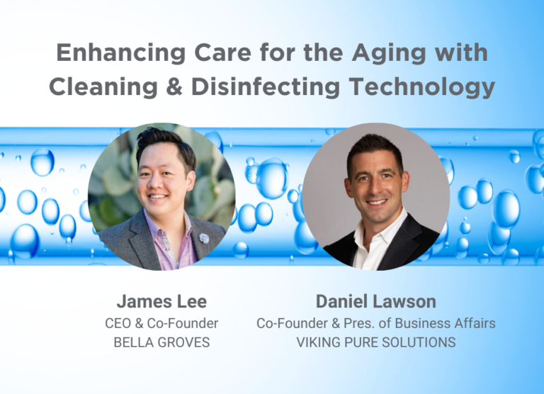 Headshot of James Lee of Bella Groves, and Daniel Lawson of Viking Pure Solutions